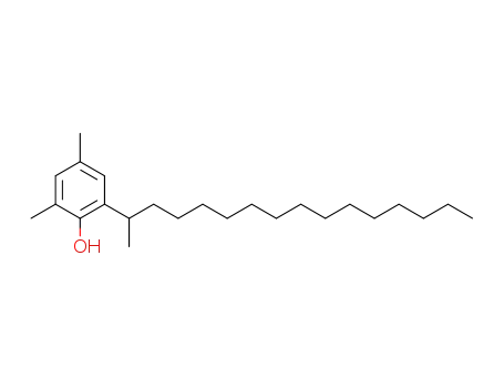 Phenol,2,4-dimethyl-6-(1-methylpentadecyl)-