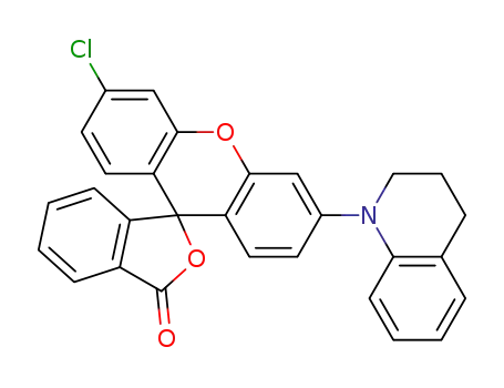 3'-chloro-6'-(1,2,3,4-tetrahydroquinolin-1-yl)fluoran