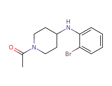 1-(4-(2-bromophenylamino)piperidin-1-yl)ethanone