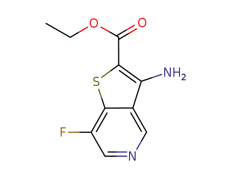 3-amino-7-fluoro-thieno[3,2-c]pyridine-2-carboxylic acid ethyl ester