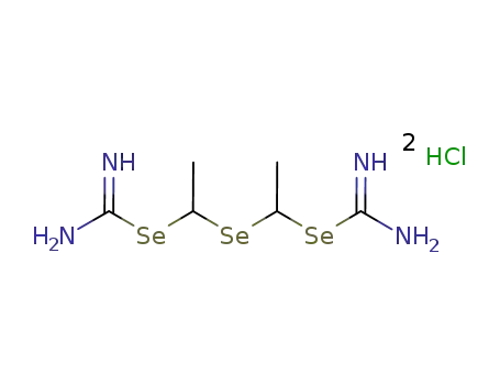bis[1-(carbamimidoylselanyl)ethyl]selenide dihydrochloride
