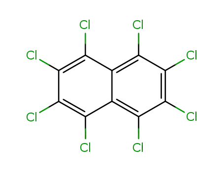 Molecular Structure of 2234-13-1 (Perchloronaphthalene)