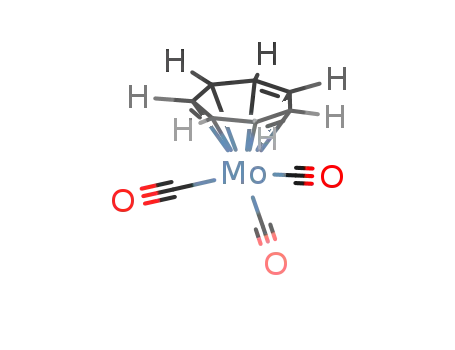 Molecular Structure of 12125-77-8 (CYCLOHEPTATRIENE MOLYBDENUM TRICARBONYL)