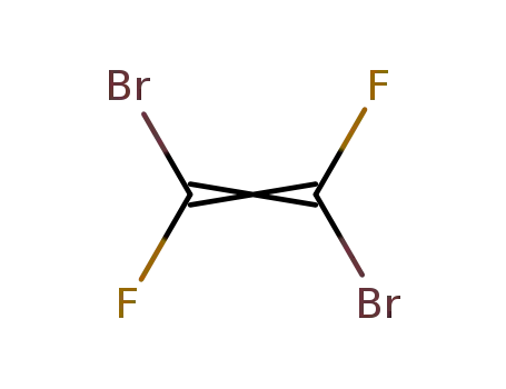 Molecular Structure of 359-21-7 ((E/Z)-1,2-DIBROMO-1,2-DIFLUOROETHYLENE)