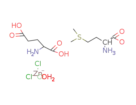 S(+)-methylmethionine aquatrichlorozincate glutamine