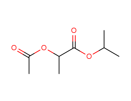 Propanoic acid, 2-(acetyloxy)-,1-methylethyl ester