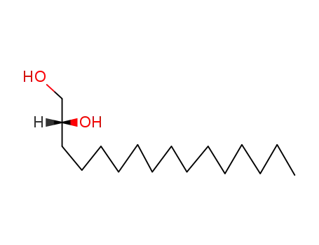 Molecular Structure of 61490-71-9 ((R)-1,2-HEXADECANEDIOL)
