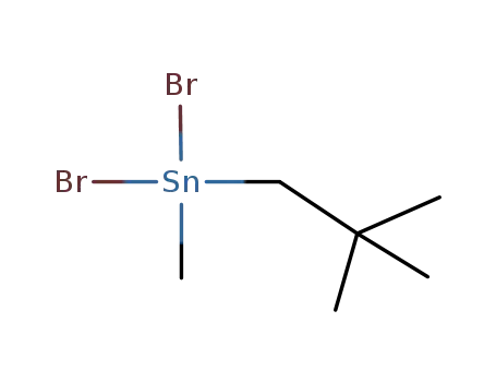 Molecular Structure of 91734-43-9 (Stannane, dibromo(2,2-dimethylpropyl)methyl-)