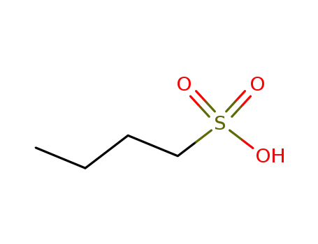 Molecular Structure of 2386-47-2 (1-Butanesulfonic acid)