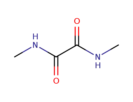 Molecular Structure of 615-35-0 (N,N'-Dimethyloxalamide)