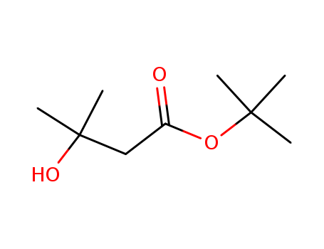 Butanoic acid, 3-hydroxy-3-methyl-, 1,1-dimethylethyl ester