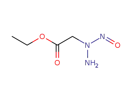 (N-nitroso-hydrazino)-acetic acid ethyl ester