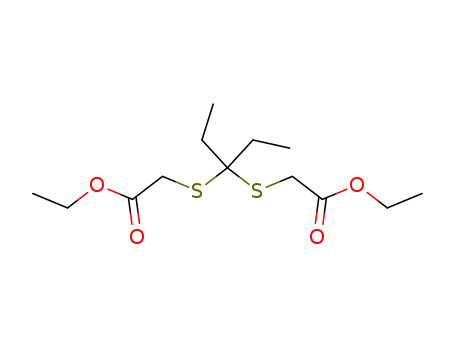 4,4-diethyl-3,5-dithia-heptanedioic acid diethyl ester
