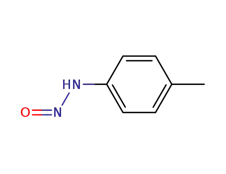 Molecular Structure of 89693-79-8 (Benzenamine, 4-methyl-N-nitroso-)
