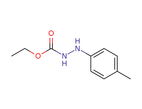 Molecular Structure of 40887-65-8 (Hydrazinecarboxylic acid, 2-(4-methylphenyl)-, ethyl ester)