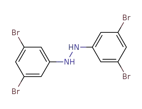 Molecular Structure of 5326-51-2 (1,2-bis(3,5-dibromophenyl)hydrazine)