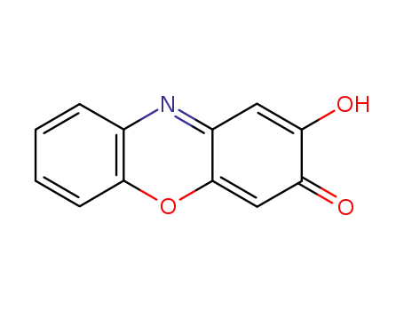 Molecular Structure of 1915-49-7 (2-hydroxyisophenoxazin-3-one)
