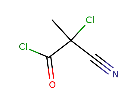 2-Chlor-2-cyan-propionsaeure-chlorid