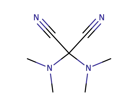 Molecular Structure of 63442-64-8 (Propanedinitrile, bis(dimethylamino)-)