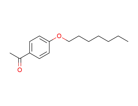 Molecular Structure of 37062-61-6 (1-[4-(HEPTYLOXY)PHENYL]ETHANONE)