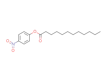 Molecular Structure of 1956-11-2 (4-NITROPHENYL LAURATE)