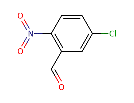 Molecular Structure of 6628-86-0 (5-Chloro-2-nitrobenzaldehyde)