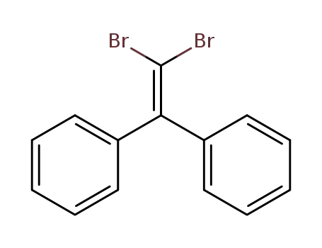 Molecular Structure of 2592-73-6 (1,1-Diphenyl-2,2-dibromoethene)