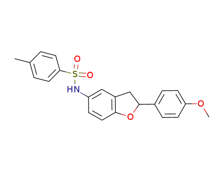 N-(2-(4-methoxyphenyl)-2,3-dihydrobenzofuran-5-yl)-4-methylbenzenesulfonamide