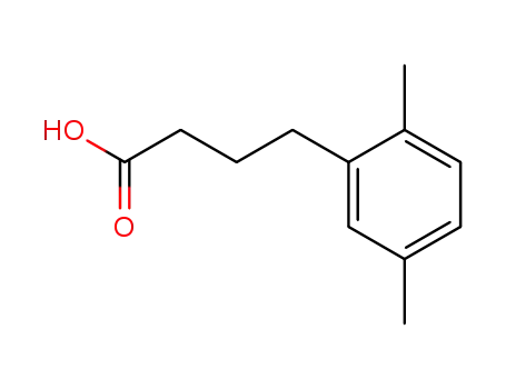 Molecular Structure of 1453-06-1 (4-(2,5-dimethylphenyl)butanoic acid)