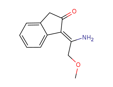 (Z)-1-(1'-amino-2'-methoxy)ethylidene-2-indanone