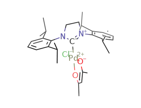 (1,3-bis(2,6-diisopropylphenyl)imidazolin-2-ylidene)Pd(acetylacetonato)Cl