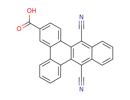 9,14-dicyanobenzo[b]triphenylene-3-carboxylic acid