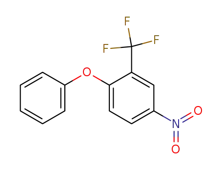 Molecular Structure of 6969-95-5 (4-nitro-1-phenoxy-2-(trifluoromethyl)benzene)