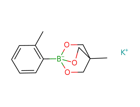 potassium 4-methyl-1-(o-tolyl)-2,6,7-trioxa-1-borabicyclo-[2.2.2]octan-1-uide