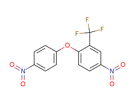 Molecular Structure of 21726-23-8 (Benzene, 4-nitro-1-(4-nitrophenoxy)-2-(trifluoromethyl)-)