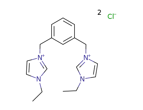[(1,3-phenylene)bis(methylene)]bis(1-ethyl-imidazolium) dichloride