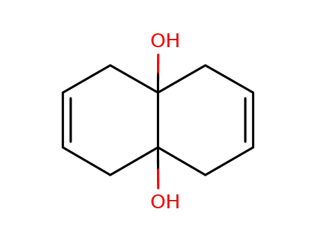 Molecular Structure of 76669-83-5 (1,4,4a,5,8,8a-hexahydronaphthalene-4a,8a-diol)