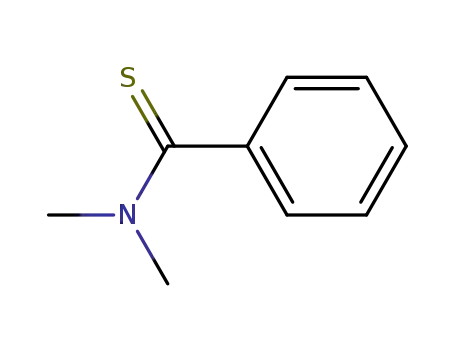 Molecular Structure of 15482-60-7 (N,N-Dimethylbenzenecarbothioamide)