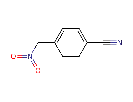 Molecular Structure of 42157-95-9 (Benzonitrile, 4-(nitromethyl)-)