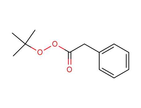 Molecular Structure of 3377-89-7 (Benzeneethaneperoxoic acid, 1,1-dimethylethyl ester)