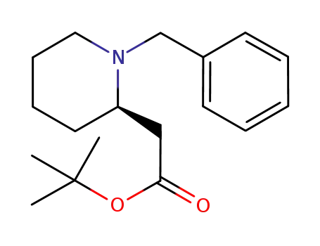 tert-butyl (R)-2-[N(1)-benzylpiperidin-2-yl]acetate