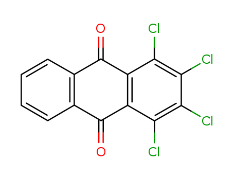 9,10-Anthracenedione,1,2,3,4-tetrachloro- cas  2841-29-4