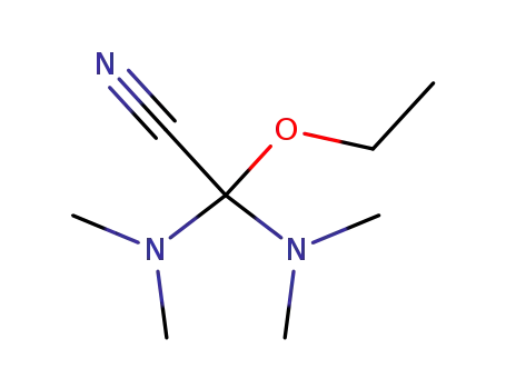 2,2-Bis(dimethylamino)-2-ethoxyacetonitril