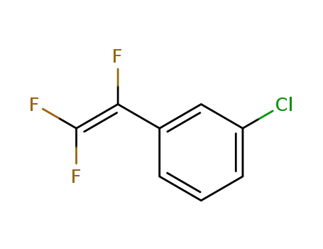 Molecular Structure of 58174-56-4 (Benzene, 1-chloro-3-(trifluoroethenyl)-)