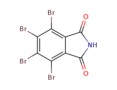 Molecular Structure of 24407-32-7 (3,4,5,6-TETRABROMOPHTHALIMIDE)