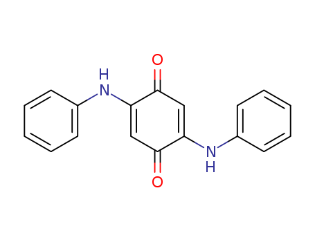p-Benzoquinone, 2,5-dianilino- cas  3421-08-7