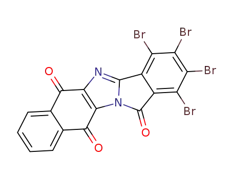 1,2,3,4-tetrabromonaphtho[2',3':4,5]imidazo[2,1-a]isoindole-6,11,13-trione