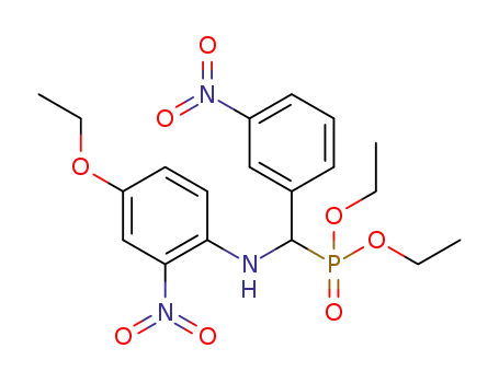 [(4-ethoxy-2-nitrophenylamino)-(3-nitrophenyl)-methyl]-phosphonic acid diethyl ester
