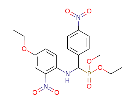 [(4-ethoxy-2-nitrophenylamino)-(4-nitrophenyl)-methyl]-phosphonic acid diethyl ester