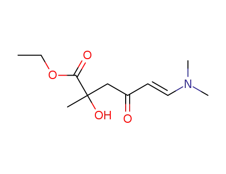 (E)-ethyl 6-(dimethylamino)-2-hydroxy-2-methyl-4-oxohex-5-enoate